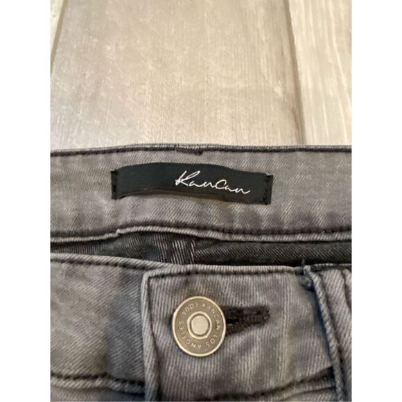 KanCan black gray skinny jeans, size 1 - Picture 8 of 12